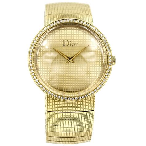 dior women's la d de dior diamond watch|christian dior watches swiss made.